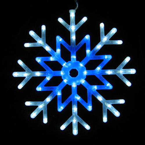 pvc made snowflake light