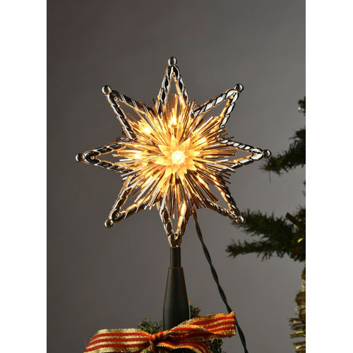  lighted tree topper for Christmas tree decoration