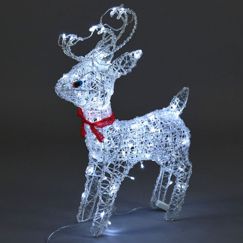 outdoor christmas reindeer lights