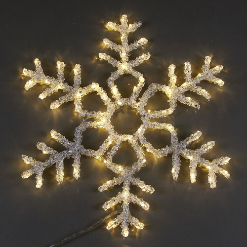 best selling acylic snowflake lights