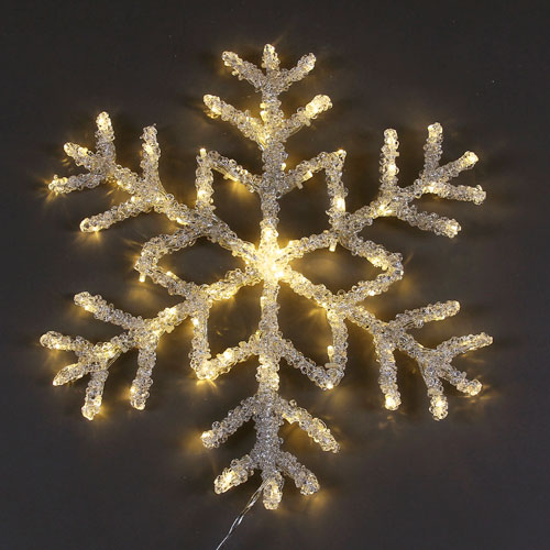 new acrylic snowflake lights