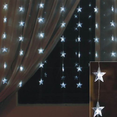 Falling star Christmas lights