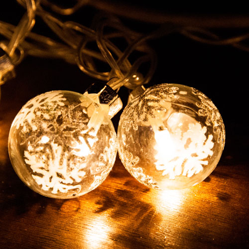ball lights for Christmas home and tree decoration-BEST SELL